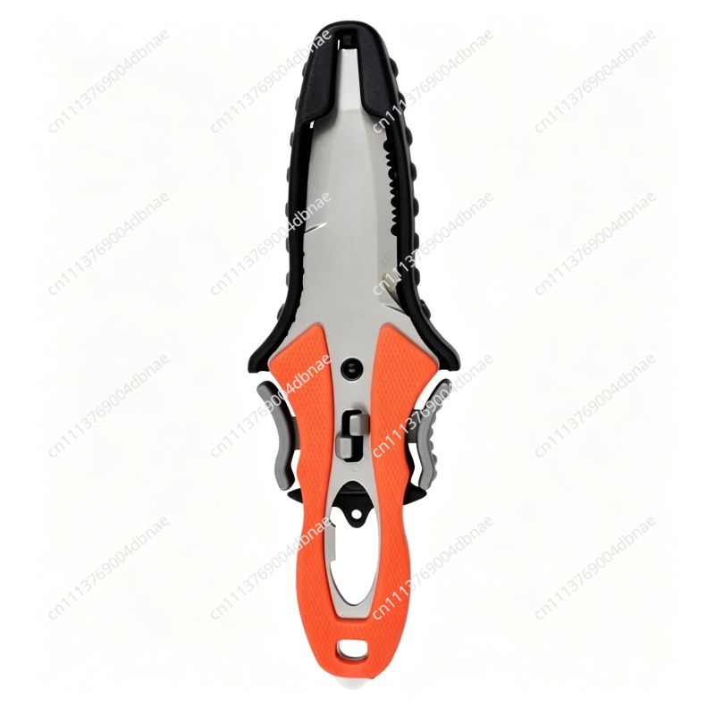 Dive Knife Titanium - Outdoor touwsnijder Titanium geplateerd duikmessen Multifunctionele