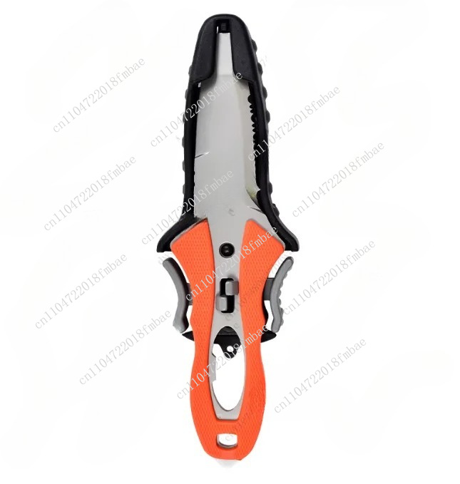 Dive Knife Titanium - Outdoor touwsnijder Titanium geplateerd duikmessen Multifunctionele