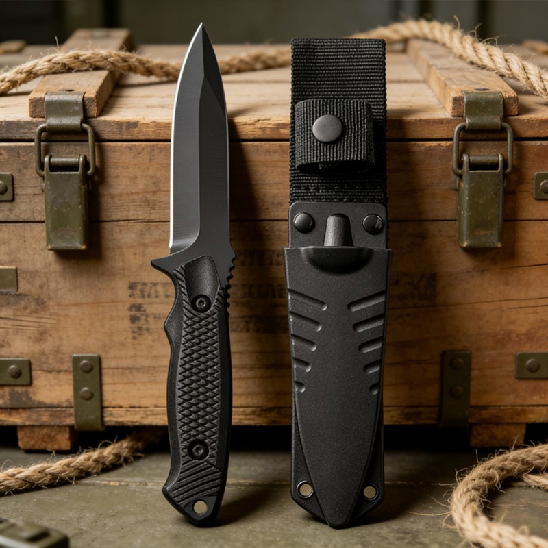 Mes met vaste kling en hoge ha - Dive Knife Titanium recensie en prijs