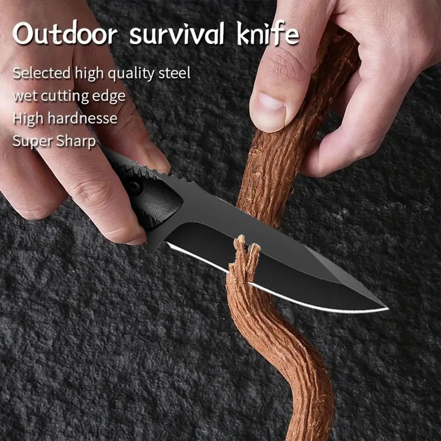 Mes met vaste kling en hoge ha - Dive Knife Titanium recensie en prijs