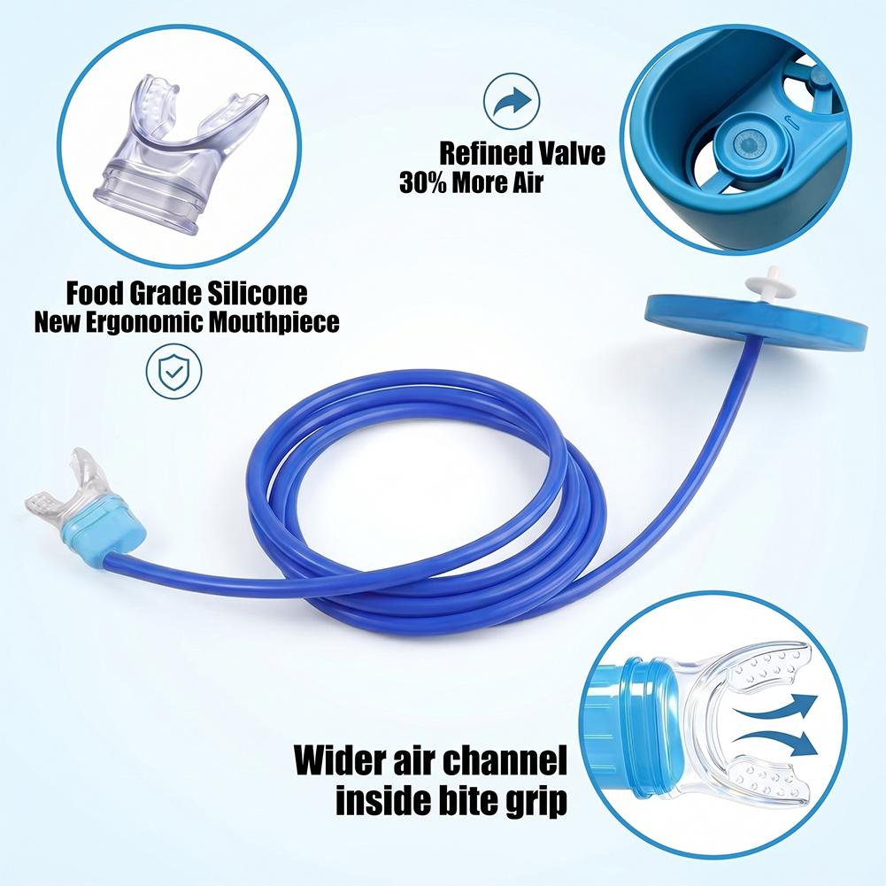 1/1.5/2/3m Anti Choke Drijvend - Snorkel Dry Top recensie en prijs