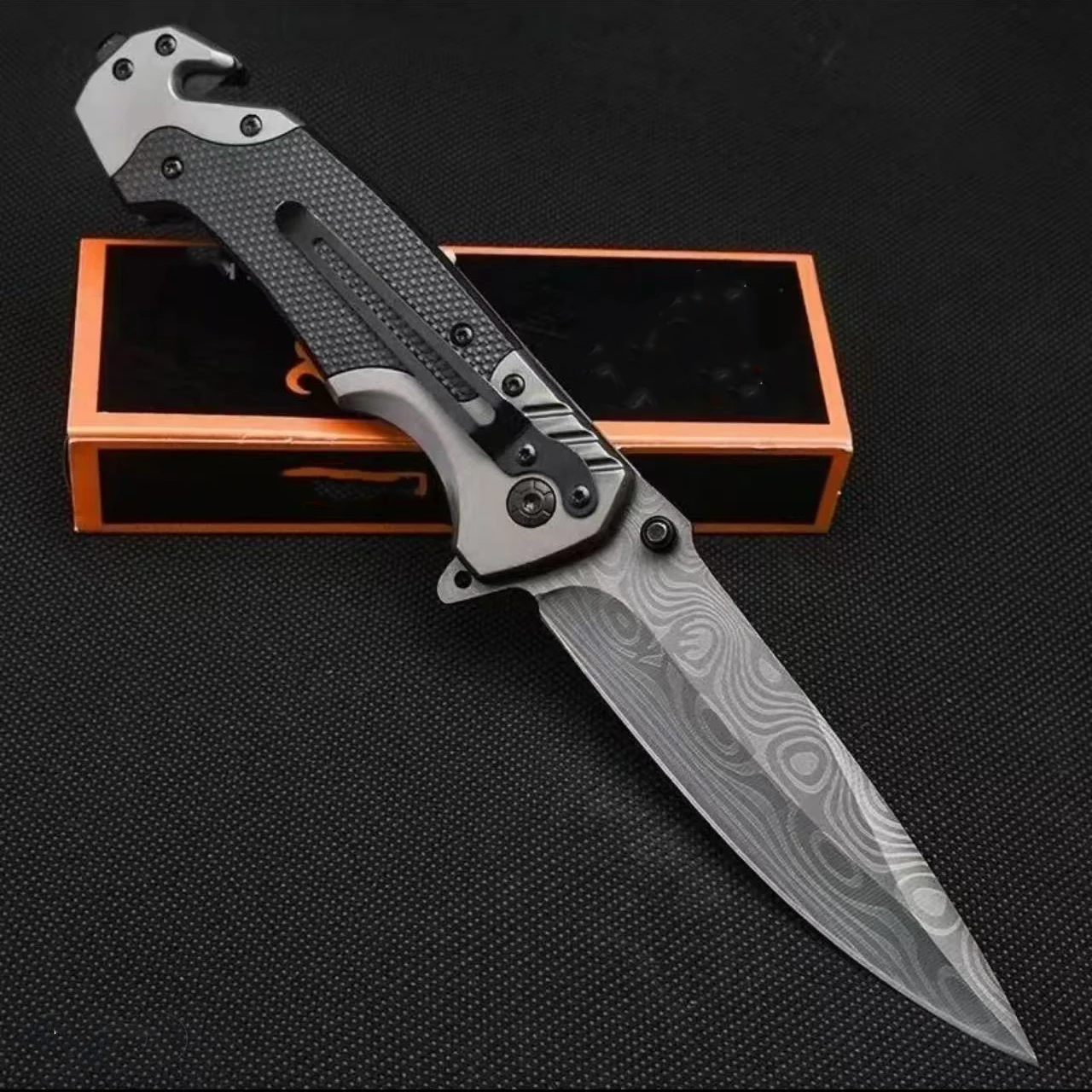 Handig scherp overlevingsmes M - Dive Knife Titanium recensie en prijs