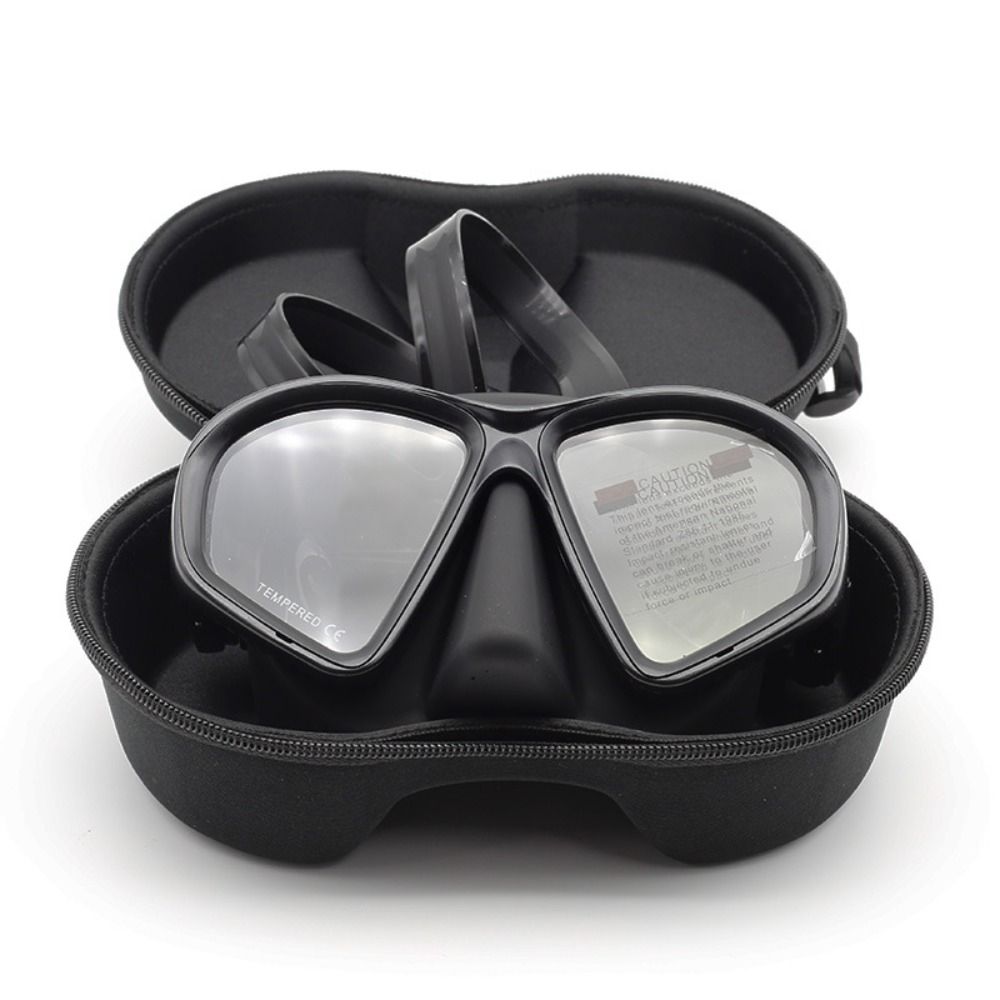 Duikmasker van gehard glas, op - Snorkel Dry Top recensie en prijs